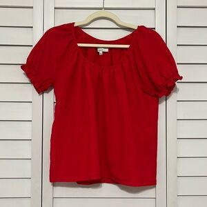 Madewell Red Top
